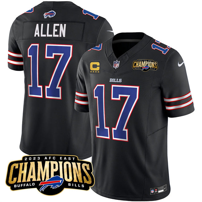 Josh Allen Buffalo Bills black FUSE jersey