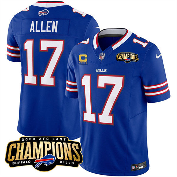Josh Allen Buffalo Bills blue FUSE jersey
