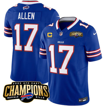Josh Allen Buffalo Bills blue FUSE jersey