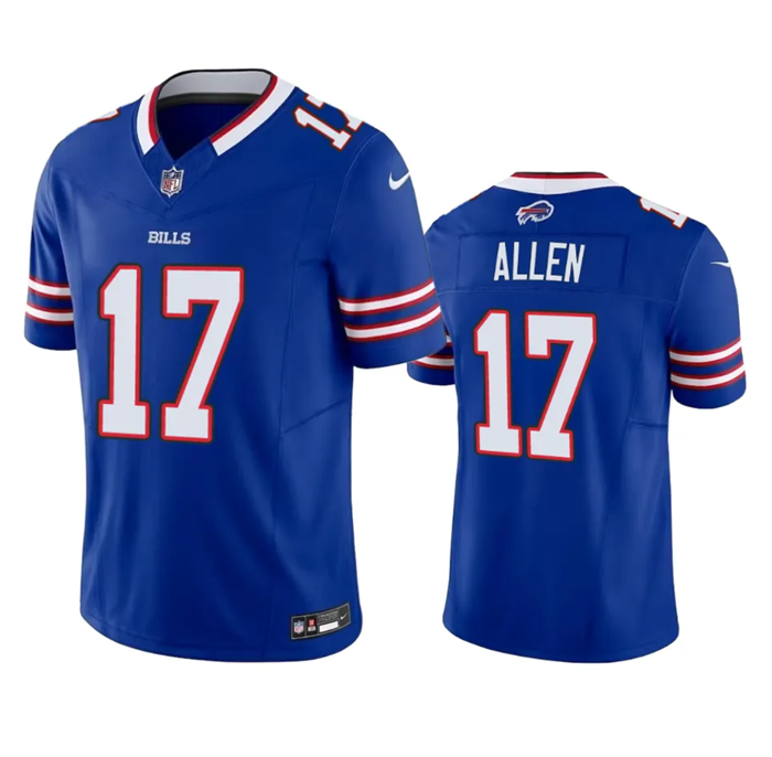 Buffalo Bills #17 Josh Allen Blue 2023 FUSE Jersey