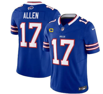 Josh Allen Buffalo Bills blue FUSE jersey