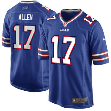 Buffalo Bills #17 Josh Allen Royal 2018 Draft First Round Pick Game Jersey