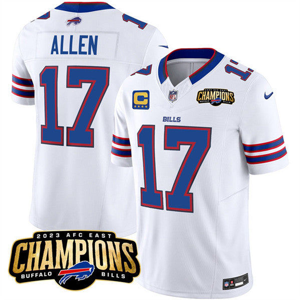 Josh Allen Buffalo Bills white FUSE jersey