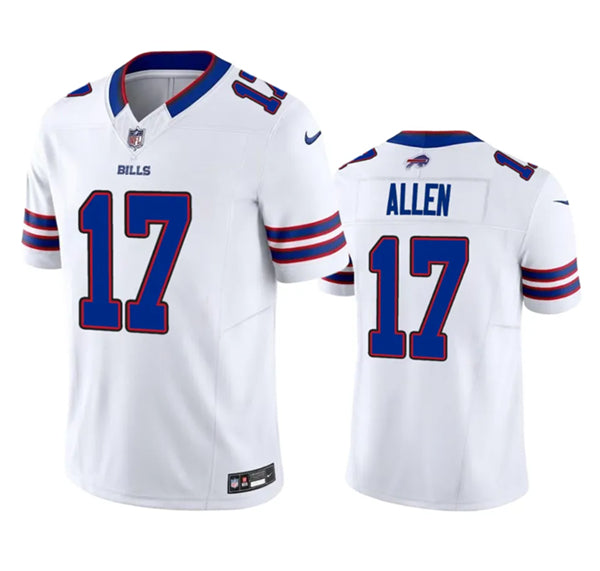 Buffalo Bills #17 Josh Allen White 2023 FUSE Jersey