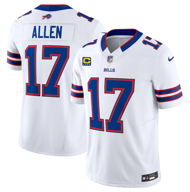 Josh Allen Buffalo Bills white FUSE jersey