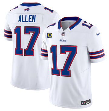 Josh Allen Buffalo Bills white FUSE jersey
