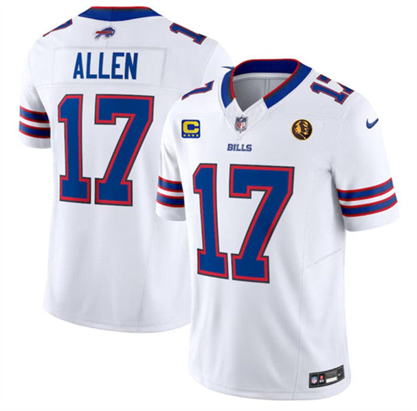 Josh Allen Buffalo Bills white FUSE jersey