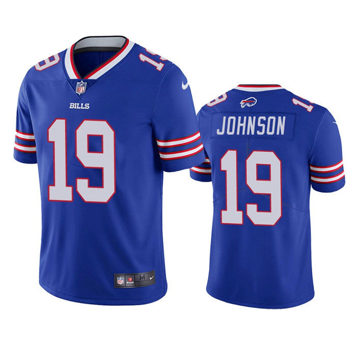 Buffalo Bills #19 KeeSean Johnson Blue Jersey