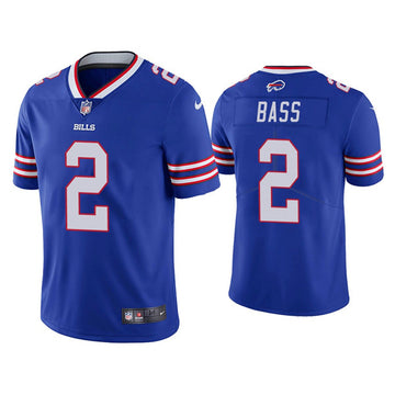 Buffalo Bills #2 Tyler Bass Blue Jersey