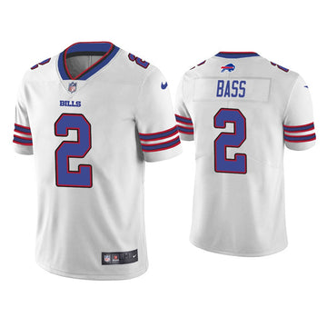 Buffalo Bills #2 Tyler Bass White Jersey