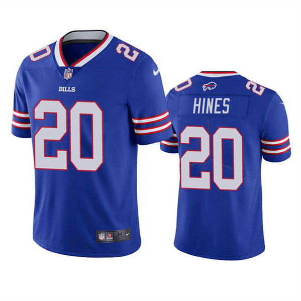 Buffalo Bills #20 Nyheim Hines Blue Jersey