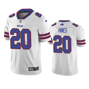 Buffalo Bills #20 Nyheim Hines White Jersey