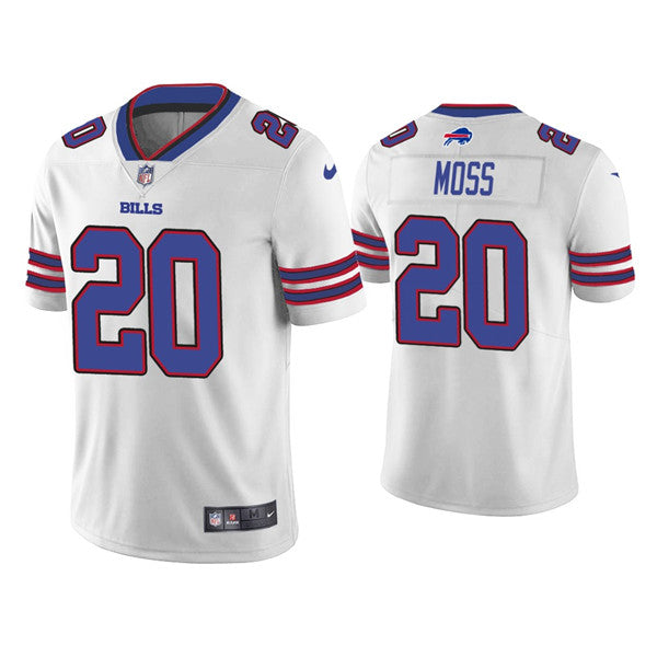 Buffalo Bills #20 Zack Moss White Jersey