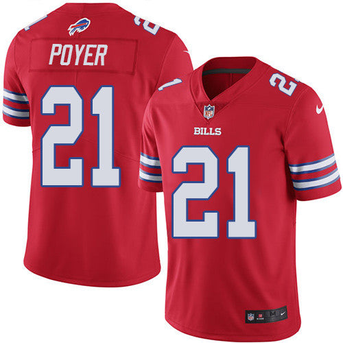 Buffalo Bills #21 Jordan Poyer Red Jersey