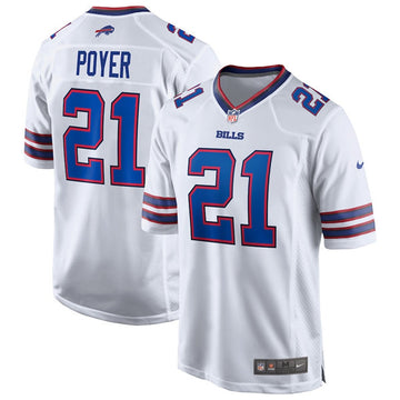 Buffalo Bills #21 Jordan Poyer White Game Jersey
