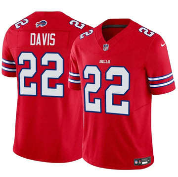 Ray Davis Buffalo Bills red FUSE jersey