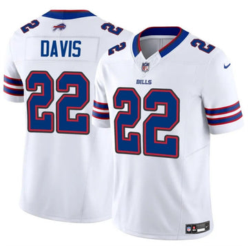 Ray Davis Buffalo Bills white FUSE jersey