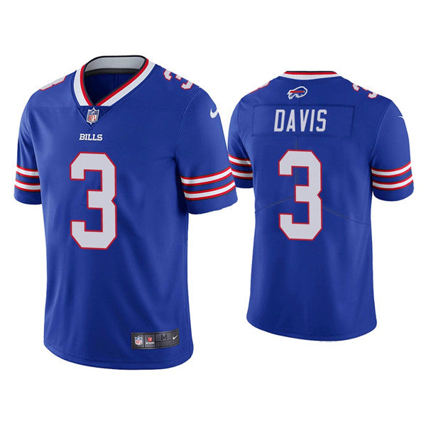 Buffalo Bills #3 Gabriel Davis Blue Jersey