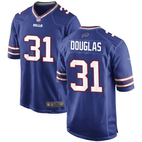 Buffalo Bills #31 Rasul Douglas Blue Football Game Jersey