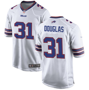 Buffalo Bills #31 Rasul Douglas White Football Game Jersey