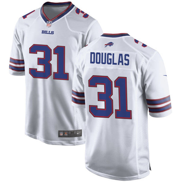 Buffalo Bills #31 Rasul Douglas White Football Game Jersey