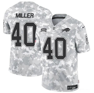Von Miller Buffalo Bills camo Salute To Service jersey
