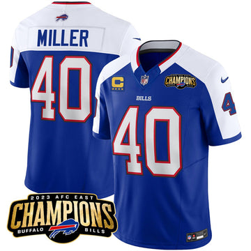 Von Miller Buffalo Bills blue-white FUSE jersey