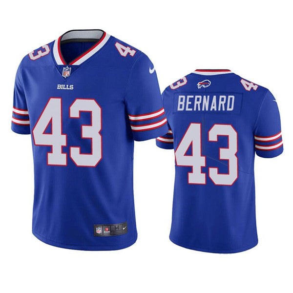 Buffalo Bills #43 Terrel Bernard Blue Jersey