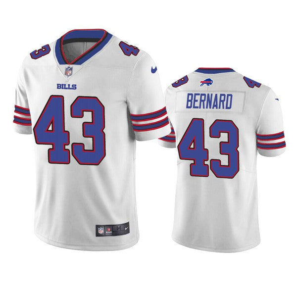 Buffalo Bills #43 Terrel Bernard White Jersey