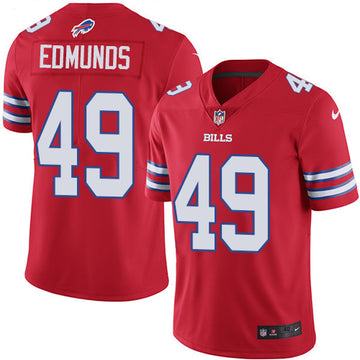 Buffalo Bills #49 Tremaine Edmunds Red Jersey