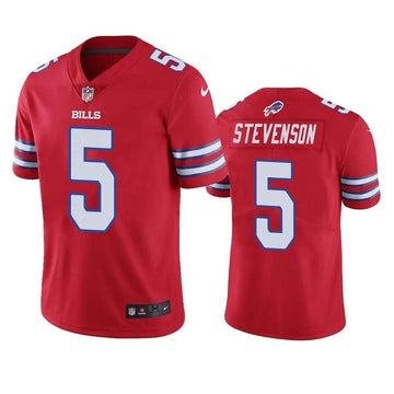 Buffalo Bills #5 Marquez Stevenson Red Jersey