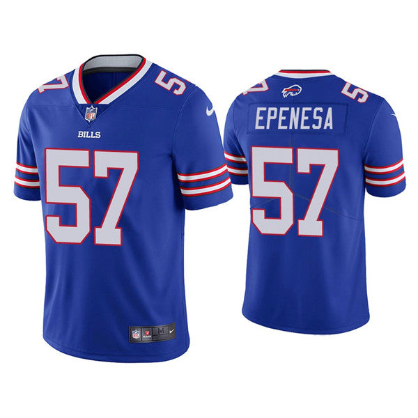 Buffalo Bills #57 AJ Epenesa Blue Jersey