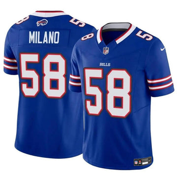 Matt Milano Buffalo Bills royal FUSE jersey