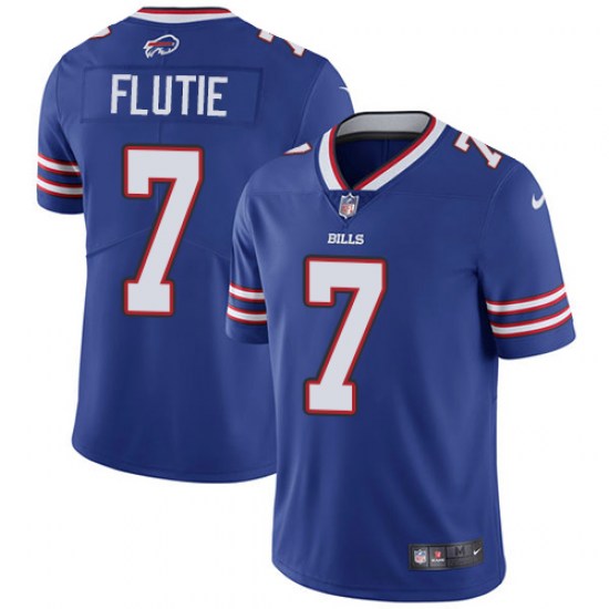 Buffalo Bills #7 Doug Flutie Blue Jersey