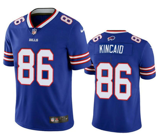 Buffalo Bills #86 Dalton Kincaid Blue 2023 Draft Jersey