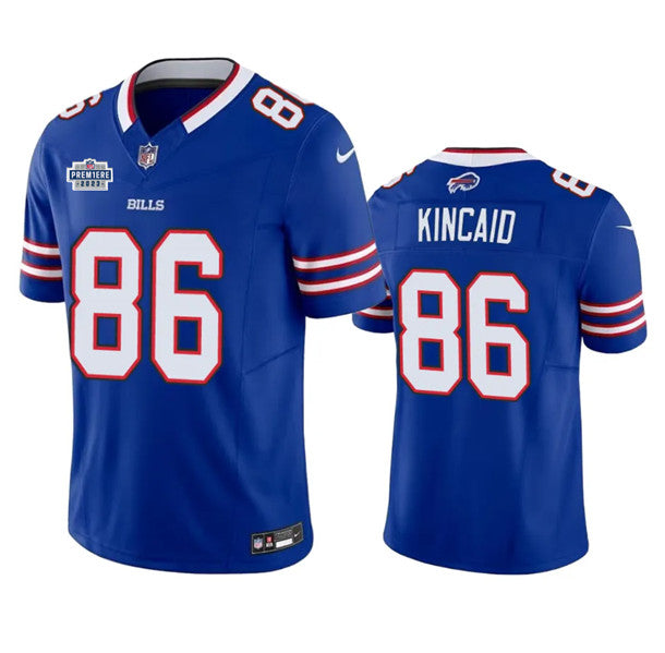 Dalton Kincaid Buffalo Bills blue FUSE jersey