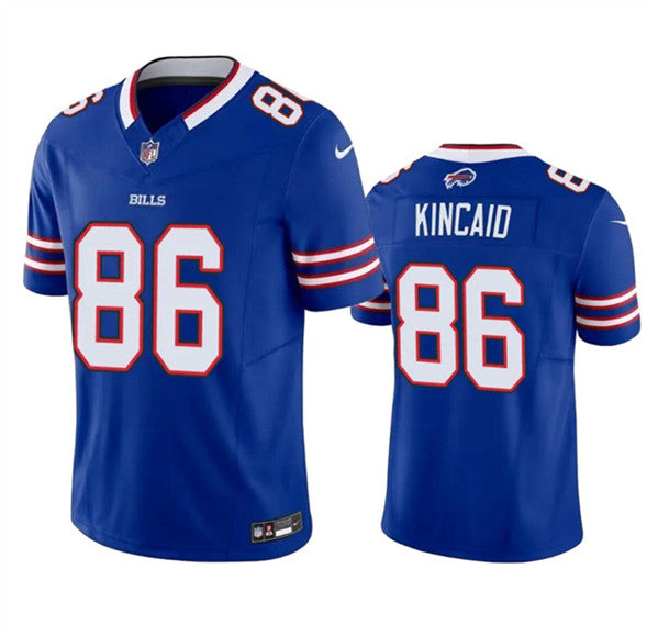 Dalton Kincaid Buffalo Bills blue FUSE jersey