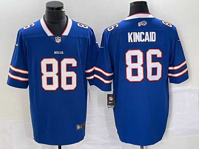 Dalton Kincaid Buffalo Bills blue jersey