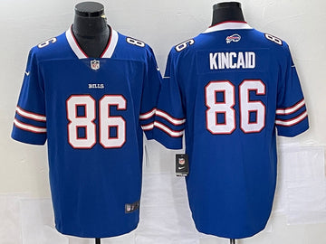 Dalton Kincaid Buffalo Bills blue jersey