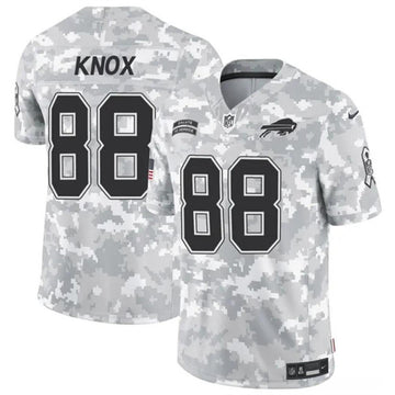 Dawson Knox Buffalo Bills camo Salute To Service jersey