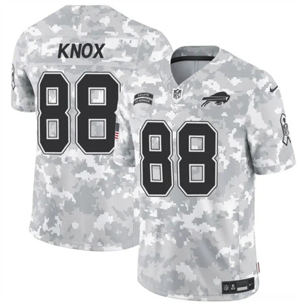 Dawson Knox Buffalo Bills camo Salute To Service jersey