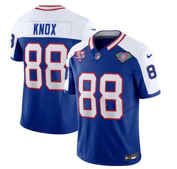 Dawson Knox Buffalo Bills blue-white FUSE jersey