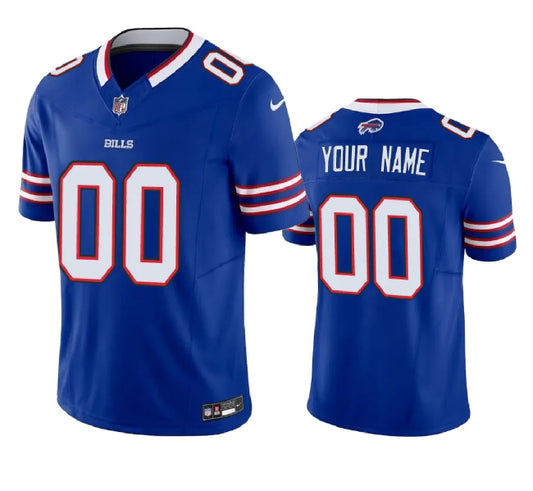 Buffalo Bills Custom Blue 2023 FUSE Alternate Jersey