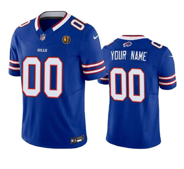 Custom Buffalo Bills blue FUSE jersey