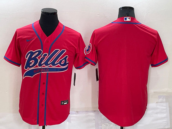 Buffalo Bills Blank Pink Jersey