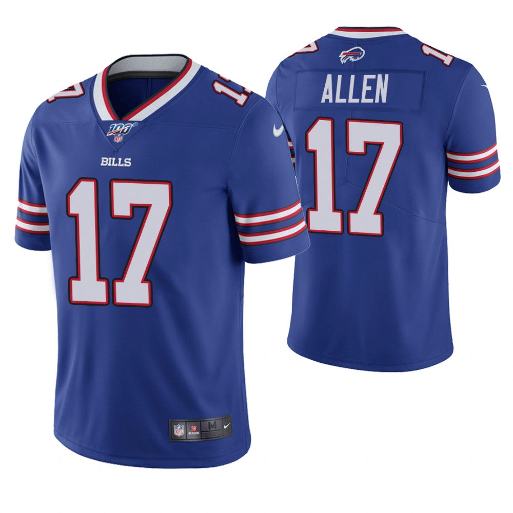 Buffalo Bills Customized Blue 100Th Anniversary Jersey