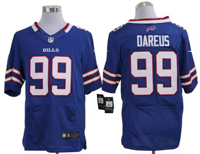 Buffalo Bills Customized Blue Elite Jersey