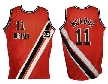Bob McAdoo Los Angeles Clippers orange jersey