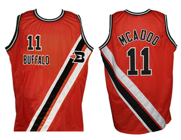 Bob McAdoo Los Angeles Clippers orange jersey