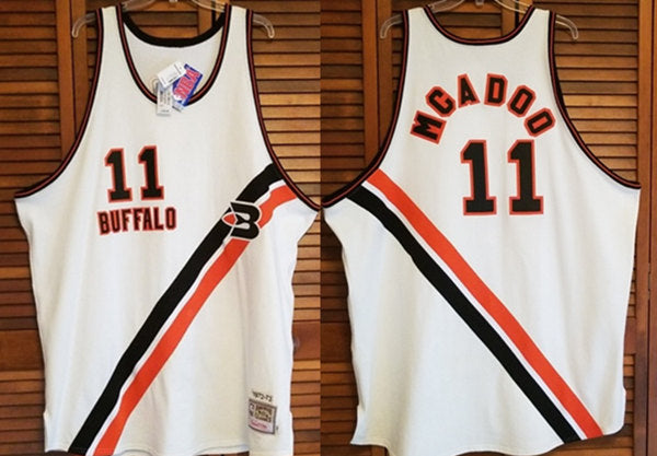 Bob McAdoo Los Angeles Clippers white jersey
